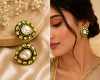 Noor Polki Studs