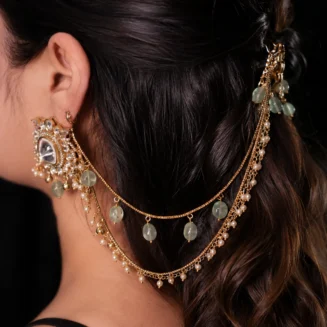 Noor-E-Jahan Kanchain Studs
