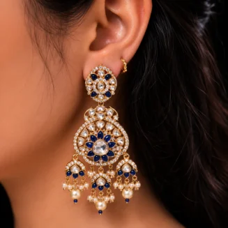 Chandani Kundan Earrings