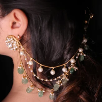 Noorah Kan Chain Earrings